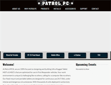 Tablet Screenshot of patrolpc.com